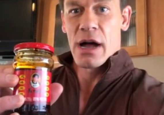 John Cena Loves Lao Gan Ma 老干妈 Sauce (So Do We)